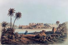 Temple of Seti I at Qurnah, Egypt, 19th Century-E Weidenbach-Giclee Print