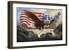 E35 Eagle USA-D. Rusty Rust-Framed Giclee Print