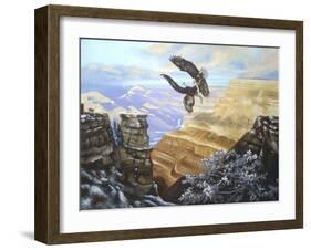 E57 Eagles-D. Rusty Rust-Framed Giclee Print