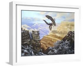 E57 Eagles-D. Rusty Rust-Framed Giclee Print