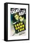 EACH DAWN I DIE, from left: James Cagney, George Raft, 1939.-null-Framed Stretched Canvas