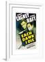 EACH DAWN I DIE, from left: James Cagney, George Raft, 1939.-null-Framed Premium Giclee Print