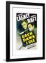 EACH DAWN I DIE, from left: James Cagney, George Raft, 1939.-null-Framed Premium Giclee Print