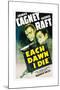 EACH DAWN I DIE, from left: James Cagney, George Raft, 1939.-null-Mounted Art Print