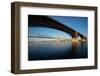 Eads Bridge on the Mississippi River, St. Louis, Missouri-Joseph Sohm-Framed Premium Photographic Print