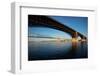 Eads Bridge on the Mississippi River, St. Louis, Missouri-Joseph Sohm-Framed Premium Photographic Print