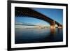 Eads Bridge on the Mississippi River, St. Louis, Missouri-Joseph Sohm-Framed Photographic Print