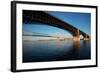 Eads Bridge on the Mississippi River, St. Louis, Missouri-Joseph Sohm-Framed Photographic Print