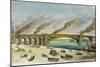 Eads Bridge, St Louis, Missouri, USA, C1874-null-Mounted Giclee Print