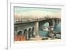 Eads Bridge, St. Louis, Missouri-null-Framed Premium Giclee Print