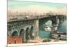 Eads Bridge, St. Louis, Missouri-null-Mounted Premium Giclee Print