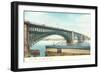 Eads Bridge, St. Louis, Missouri-null-Framed Art Print