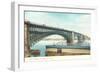 Eads Bridge, St. Louis, Missouri-null-Framed Art Print