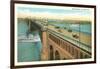 Eads Bridge, St. Louis, Missouri-null-Framed Art Print