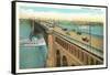 Eads Bridge, St. Louis, Missouri-null-Framed Stretched Canvas