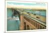 Eads Bridge, St. Louis, Missouri-null-Mounted Premium Giclee Print