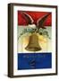 Eagle and Liberty Bell, 1920-null-Framed Giclee Print