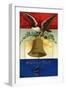 Eagle and Liberty Bell, 1920-null-Framed Giclee Print