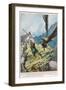 Eagle Attempts Abduction-Vittorio Pisani-Framed Art Print