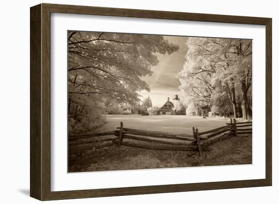 Eagle Bluff Lighthouse, Door County, Wisconsin '12-Monte Nagler-Framed Photographic Print