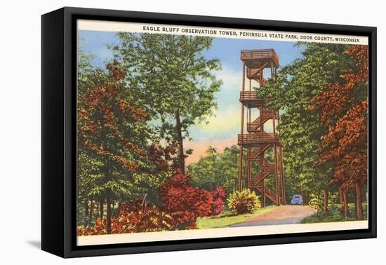 Eagle Bluff Observation Tower, Wisconsin-null-Framed Stretched Canvas