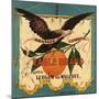 Eagle Brand - California - Citrus Crate Label-Lantern Press-Mounted Art Print