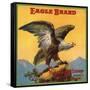 Eagle Brand - Highgrove, California - Citrus Crate Label-Lantern Press-Framed Stretched Canvas