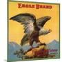 Eagle Brand - Highgrove, California - Citrus Crate Label-Lantern Press-Mounted Art Print