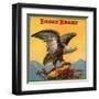 Eagle Brand - Highgrove, California - Citrus Crate Label-Lantern Press-Framed Art Print