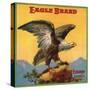 Eagle Brand - Highgrove, California - Citrus Crate Label-Lantern Press-Stretched Canvas