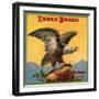 Eagle Brand - Highgrove, California - Citrus Crate Label-Lantern Press-Framed Art Print