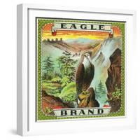 Eagle Brand Tobacco Label-Lantern Press-Framed Art Print