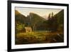 Eagle Cliff, Franconia Notch, New Hampshire, 1858-Jasper Francis Cropsey-Framed Giclee Print