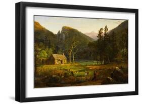 Eagle Cliff, Franconia Notch, New Hampshire, 1858-Jasper Francis Cropsey-Framed Giclee Print