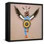 Eagle Dance-Stephen Mopope-Framed Stretched Canvas