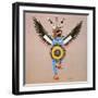 Eagle Dance-Stephen Mopope-Framed Giclee Print