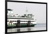 Eagle Harbor, Ferry Arrives Bainbridge from Seattle-Trish Drury-Framed Photographic Print