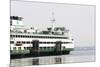 Eagle Harbor, Ferry Arrives Bainbridge from Seattle-Trish Drury-Mounted Photographic Print