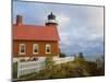 Eagle Harbor lighthouse on Lake Superior, Michigan, USA-Chuck Haney-Mounted Photographic Print