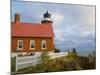 Eagle Harbor lighthouse on Lake Superior, Michigan, USA-Chuck Haney-Mounted Photographic Print