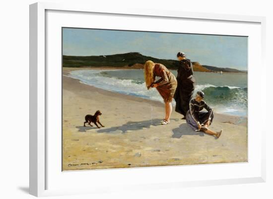 Eagle Head, Manchester, Massachusetts (High Tide)-Winslow Homer-Framed Giclee Print