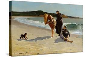 Eagle Head, Manchester, Massachusetts (High Tide)-Winslow Homer-Stretched Canvas