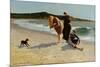 Eagle Head, Manchester, Massachusetts (High Tide)-Winslow Homer-Mounted Giclee Print