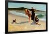 Eagle Head, Manchester, Massachusetts (High Tide).-Winslow Homer-Framed Poster