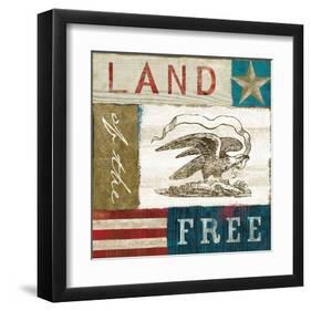 Eagle I block-Alan Hopfensperger-Framed Art Print