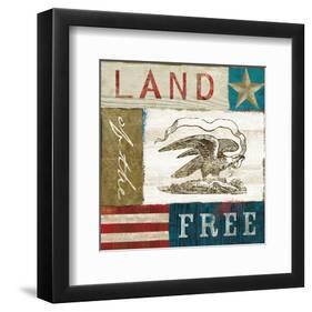 Eagle I block-Alan Hopfensperger-Framed Art Print