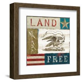 Eagle I block-Alan Hopfensperger-Framed Art Print