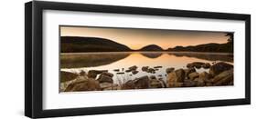 Eagle Lake Panorama-Michael Hudson-Framed Giclee Print