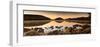 Eagle Lake Panorama-Michael Hudson-Framed Giclee Print