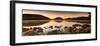 Eagle Lake Panorama-Michael Hudson-Framed Giclee Print